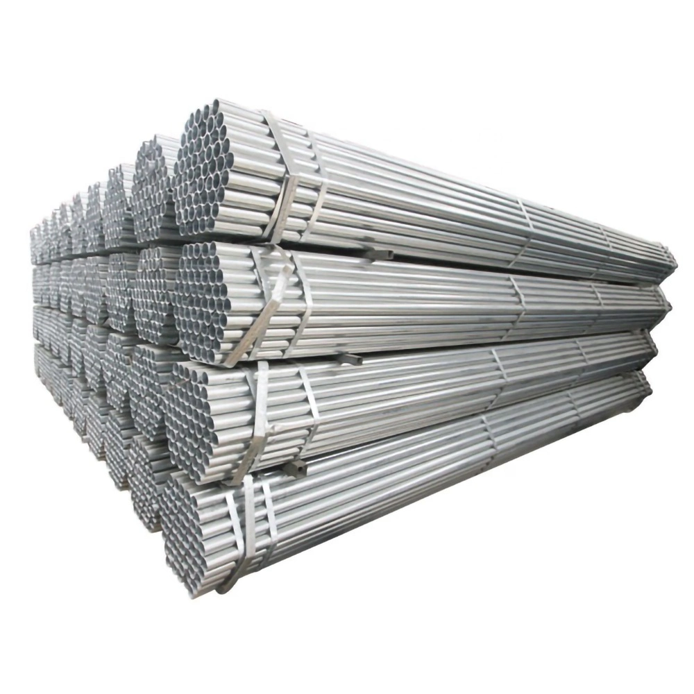 ASTM A795 A53 Grade B Sch10 Sch40 Grooved Ends Carbon Steel ERW Welded Galvanized Iron Pipe