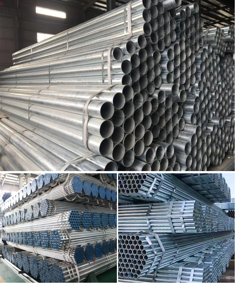 ASTM A795 Fire Fighting Size Chart Round Hollow Section Steel Pipe Q235 ASTM A53 Equivalent Material Galvanized Steel Pipes