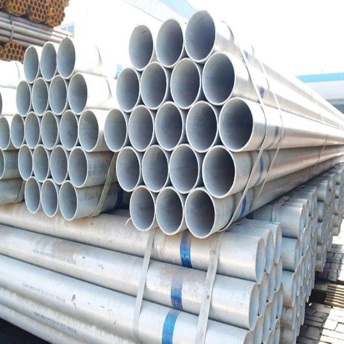 ASTM A795 A53 Grade B Sch10 Sch40 Grooved Ends Carbon Steel ERW Welded Galvanized Iron Pipe