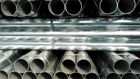 ASTM A795 A53 Grau B Sch10 Sch40 Extremidades ranhuradas Aço carbono Tubo de ferro galvanizado soldado ERW